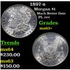 Image 1 : 1897-s Morgan Dollar $1 Grades Select+ Unc