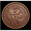 Image 2 : 1863 Good Samaritan F-37D-2B Civil War Token 1c Grades xf+