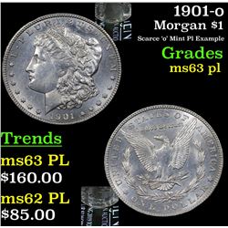 1901-o Morgan Dollar $1 Grades Select Unc PL