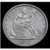 Image 2 : 1843-p Seated Half Dollar 50c Grades Select AU