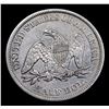 Image 3 : 1843-p Seated Half Dollar 50c Grades Select AU