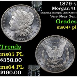 1879-s Morgan Dollar $1 Grades Choice Unc+ PL