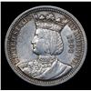 Image 2 : 1893 Isabella Isabella Quarter 25c Grades Unc Details