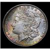 Image 2 : 1886-p Rainbow Toned Morgan Dollar $1 Grades Choice+ Unc