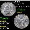 Image 1 : 1904-p Morgan Dollar $1 Grades Select+ Unc