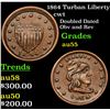 Image 1 : 1864 Turban Liberty Civil War Token 1c Grades Choice AU