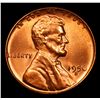 Image 2 : 1956-d Lincoln Cent 1c Grades GEM++ Unc RD