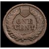 Image 3 : 1864 L Indian Cent 1c Grades f, fine
