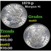 Image 1 : 1879-p Morgan Dollar $1 Grades Select Unc