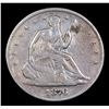 Image 2 : 1876-p Seated Half Dollar 50c Grades vf details