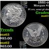 Image 1 : 1881-o Morgan Dollar $1 Grades Select Unc