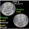 Image 1 : 1896-p Morgan Dollar $1 Grades Choice Unc