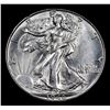 Image 2 : 1946-p Walking Liberty Half Dollar 50c Grades Select+ Unc