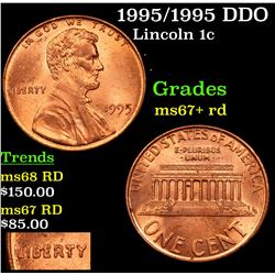 1995/1995 DDO Lincoln Cent 1c Grades GEM++ RD