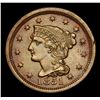 Image 2 : 1851 Braided Hair Large Cent 1c Grades Select+ Unc BN