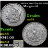 Image 1 : 1887/6-o Vam 3 Top 100 I5 R4 Morgan Dollar $1 Grades Choice AU