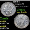 Image 1 : 1888-s Morgan Dollar $1 Grades Unc Details