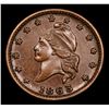 Image 2 : 1863 Liberty Cap Civil War Token 1c Grades Choice AU/BU Slider