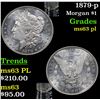 Image 1 : 1879-p Morgan Dollar $1 Grades Select Unc PL