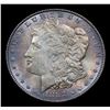 Image 2 : 1887-p Rainbow Toned Morgan Dollar $1 Grades Choice+ Unc