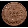 Image 3 : 1870 Indian Cent 1c Grades f+