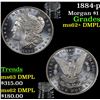 Image 1 : 1884-p Morgan Dollar $1 Grades Select Unc+ DMPL