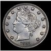 Image 2 : 1911 Liberty Nickel 5c Grades Select+ Unc