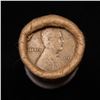 Image 3 : Mixed small cents 1c orig shotgun roll, 1917-s Wheat Cent, 1896 Indian Cent other end, McDonalds Wra