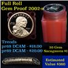 Image 1 : Proof 2000-s Sacagawea dollar roll $1, 20 pieces