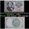 Image 1 : 1874 25c Fractional Currency, 5th Issue, Long Key Grades vf++