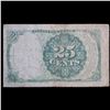 Image 3 : 1874 25c Fractional Currency, 5th Issue, Long Key Grades vf++
