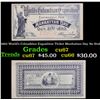 Image 1 : 1893 World's Columbian Exposition Ticket Manhattan Day No Stub Grades Gem++ CU