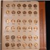Image 8 : Near Complete Lincon Cent Book 1909-2006 206 Coins