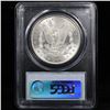 Image 7 : 5 Unc Morgan $1 Graded By PCGS Mixed Dates From The McClaren Collection