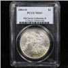 Image 2 : 5 Unc Morgan $1 Graded By PCGS Mixed Dates From The McClaren Collection