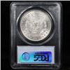 Image 3 : 5 Unc Morgan $1 Graded By PCGS Mixed Dates From The McClaren Collection