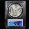 Image 5 : 5 Unc Morgan $1 Graded By PCGS Mixed Dates From The McClaren Collection