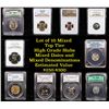 Image 1 : 10 High Graded Top Tier Slabed Coins