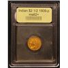 Image 4 : ***Auction Highlight*** 1909-p Gold Indian Quarter Eagle $2 1/2 Graded Select Unc By USCG (fc)