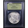 Image 4 : ***Auction Highlight*** 1923-s Peace Dollar $1 Graded Choice+ Unc By USCG (fc)