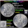 Image 1 : ***Auction Highlight*** 1883-s Morgan Dollar $1 Graded Select Unc By USCG (fc)