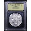 Image 4 : ***Auction Highlight*** 1901-p Morgan Dollar $1 Graded Choice AU/BU Slider+ By USCG (fc)