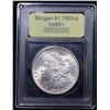 Image 4 : ***Auction Highlight*** 1903-p Morgan Dollar $1 Graded GEM+ Unc By USCG (fc)