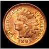 Image 2 : ***Auction Highlight*** 1893 Indian Cent 1c Graded Gem+ Unc RB By USCG (fc)