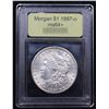 Image 4 : ***Auction Highlight*** 1887-o Morgan Dollar $1 Graded Choice+ Unc By USCG (fc)