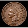 Image 2 : 1882 Indian Cent 1c Grades xf+