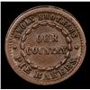 Image 3 : 1863 Our Country Civil War Token 1c Grades Select AU