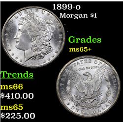 1899-o Morgan Dollar $1 Grades GEM+ Unc