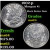 Image 1 : 1902-p Morgan Dollar $1 Grades Select+ Unc