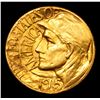 Image 2 : 1915-s Panama Pacific Gold Commem Dollar 1 Grades Unc Details